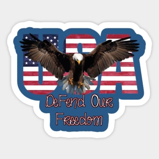 DEFEND OUR FREEDOM Sticker